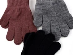 Name It nocturne mix fingervanter akryl (3-pak)